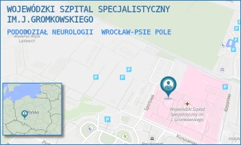 PODODDZIAŁ NEUROLOGII - WOJEWÓDZKI SZPITAL SPECJALISTYCZNY IM.J.GROMKOWSKIEGO - UL. KOSZAROWA 5,  WROCŁAW-PSIE POLE