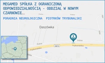 PORADNIA NEUROLOGICZNA - MEGAMED SPÓŁKA Z OGRANICZONĄ ODPOWIEDZIALNOŚCIĄ - ODDZIAŁ W BOGATYNI - UL. POLNA 13/13A,  PIOTRKÓW TRYBUNALSKI
