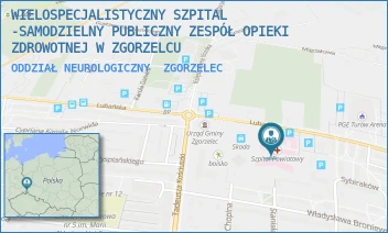 ODDZIAŁ NEUROLOGICZNY - WIELOSPECJALISTYCZNY SZPITAL -SAMODZIELNY PUBLICZNY ZESPÓŁ OPIEKI ZDROWOTNEJ W ZGORZELCU - UL. LUBAŃSKA 11-12,  ZGORZELEC