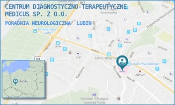 PORADNIA NEUROLOGICZNA - CENTRUM DIAGNOSTYCZNO-TERAPEUTYCZNE MEDICUS SP. Z O.O. - UL. LEŚNA 8,  LUBIN