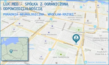 PORADNIA NEUROLOGICZNA - LUX MED - SPÓŁKA Z OGRANICZONĄ ODPOWIEDZIALNOŚCIĄ - UL. SWOBODNA 1,  WROCŁAW-KRZYKI