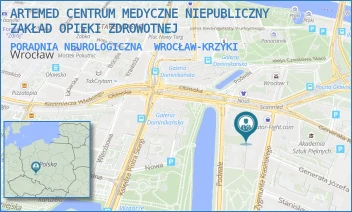 PORADNIA NEUROLOGICZNA - ARTEMED CENTRUM MEDYCZNE NIEPUBLICZNY ZAKŁAD OPIEKI ZDROWOTNEJ - UL. ZYGMUNTA KRASIŃSKIEGO 29,  WROCŁAW-KRZYKI