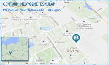 PORADNIA NEUROLOGICZNA - CENTRUM MEDYCZNE ESKULAP - UL. JANA III SOBIESKIEGO 19A,  BIELAWA