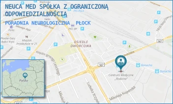 PORADNIA NEUROLOGICZNA - ŚWIAT ZDROWIA OPERATOR MEDYCZNY SPÓŁKA Z OGRANICZONĄ ODPOWIEDZIALNOŚCIĄ - OTOLIŃSKA 8,  PŁOCK