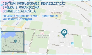 PORADNIA NEUROLOGICZNA - KONSTANCIN - CENTRUM KOMPLEKSOWEJ REHABILITACJI SPÓŁKA Z OGRANICZONĄ ODPOWIEDZIALNOŚCIĄ - GĄSIOROWSKIEGO 12/14,  KONSTANCIN-JEZIORNA