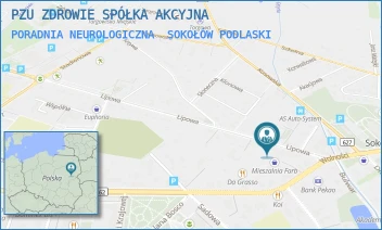 PORADNIA NEUROLOGICZNA - PZU ZDROWIE SPÓŁKA AKCYJNA - LIPOWA 5, SOKOŁÓW PODLASKI