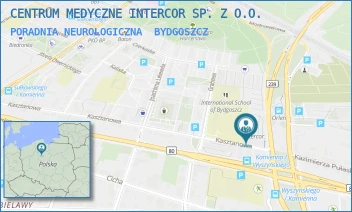 PORADNIA NEUROLOGICZNA - CENTRUM MEDYCZNE INTERCOR SP. Z O.O. - KASZTANOWA 57,  BYDGOSZCZ