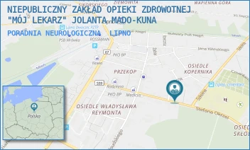 PORADNIA NEUROLOGICZNA - NIEPUBLICZNY ZAKŁAD OPIEKI ZDROWOTNEJ "MÓJ LEKARZ" JOLANTA MADO-KUNA - KOŚCIUSZKI 21,  LIPNO