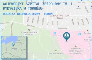 ODDZIAŁ NEUROLOGICZNY - WOJEWÓDZKI SZPITAL ZESPOLONY IM. L. RYDYGIERA W TORUNIU - ŚW. JÓZEFA 53-59,  TORUŃ