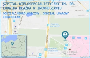 ODDZIAŁ NEUROLOGICZNY, ODDZIAŁ UDAROWY - SZPITAL WIELOSPECJALISTYCZNY IM. DR. LUDWIKA BŁAŻKA W INOWROCŁAWIU - POZNAŃSKA 97,  INOWROCŁAW