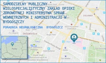 PORADNIA NEUROLOGICZNA - SAMODZIELNY PUBLICZNY WIELOSPECJALISTYCZNY ZAKŁAD OPIEKI ZDROWOTNEJ MINISTERSTWA SPRAW WEWNĘTRZNYCH I ADMINISTRACJI W BYDGOSZCZY - MARKWARTA 4-6,  BYDGOSZCZ