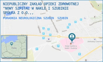 PORADNIA NEUROLOGICZNA SZUBIN - NOWY SZPITAL W NAKLE I SZUBINIE SPÓŁKA Z O.O. - OGRODOWA 9,  SZUBIN