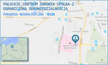 PORADNIA NEUROLOGICZNA - PAŁUCKIE CENTRUM ZDROWIA SPÓŁKA Z OGRANICZONĄ ODPOWIEDZIALNOŚCIĄ - SZPITALNA 30,  ŻNIN