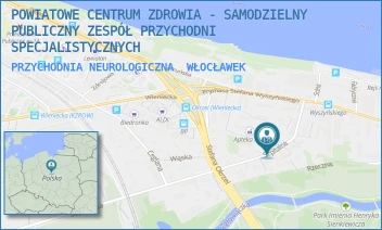 PRZYCHODNIA NEUROLOGICZNA - POWIATOWE CENTRUM ZDROWIA - SAMODZIELNY PUBLICZNY ZESPÓŁ PRZYCHODNI SPECJALISTYCZNYCH - SZPITALNA 6A,  WŁOCŁAWEK
