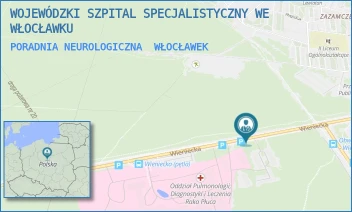PORADNIA NEUROLOGICZNA - WOJEWÓDZKI SZPITAL SPECJALISTYCZNY WE WŁOCŁAWKU - WIENIECKA 49,  WŁOCŁAWEK