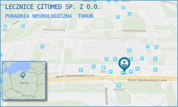 PORADNIA NEUROLOGICZNA - LECZNICE CITOMED SP. Z O.O. - M. SKŁODOWSKIEJ - CURIE 73,  TORUŃ