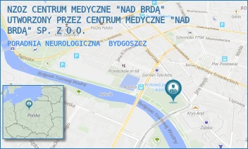PORADNIA NEUROLOGICZNA - NZOZ CENTRUM MEDYCZNE "NAD BRDĄ" UTWORZONY PRZEZ CENTRUM MEDYCZNE "NAD BRDĄ" SP. Z O.O. - DWORCOWA 63,  BYDGOSZCZ