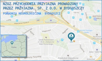 PORADNIA NEUROLOGICZNA - NZOZ PRZYCHODNIA PRZYJAZNA PROWADZONY PRZEZ PRZYJAZNA  SP. Z O.O. W BYDGOSZCZY - PRZYJAZNA 13,  BYDGOSZCZ