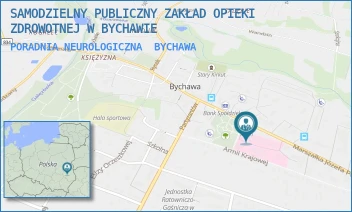 PORADNIA NEUROLOGICZNA - SAMODZIELNY PUBLICZNY ZAKŁAD OPIEKI ZDROWOTNEJ W BYCHAWIE - MARSZAŁKA JÓZEFA PIŁSUDSKIEGO 26-28/30,  BYCHAWA