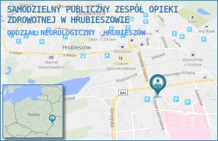 ODDZIAŁ NEUROLOGICZNY - SAMODZIELNY PUBLICZNY ZESPÓŁ OPIEKI ZDROWOTNEJ W HRUBIESZOWIE - JÓZEFA PIŁSUDSKIEGO 11,  HRUBIESZÓW