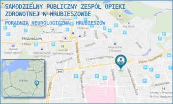 PORADNIA NEUROLOGICZNA - SAMODZIELNY PUBLICZNY ZESPÓŁ OPIEKI ZDROWOTNEJ W HRUBIESZOWIE - MICKIEWICZA 2,  HRUBIESZÓW