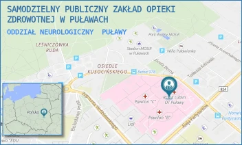 ODDZIAŁ NEUROLOGICZNY - SAMODZIELNY PUBLICZNY ZAKŁAD OPIEKI ZDROWOTNEJ W PUŁAWACH - BEMA 1,  PUŁAWY
