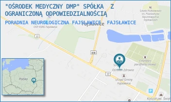 PORADNIA NEUROLOGICZNA FAJSLAWICE - "OŚRODEK MEDYCZNY DMP" SPÓŁKA  Z OGRANICZONĄ ODPOWIEDZIALNOŚCIĄ - FAJSŁAWICE 107A,  FAJSŁAWICE