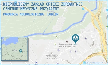 PORADNIA NEUROLOGICZNA - NIEPUBLICZNY ZAKŁAD OPIEKI ZDROWOTNEJ CENTRUM MEDYCZNE PRZYJAŹNI - PRZYJAŹNI 13,  LUBLIN