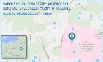 ODDZIAŁ NEUROLOGICZNY - SAMODZIELNY PUBLICZNY WOJEWÓDZKI SZPITAL SPECJALISTYCZNY W CHEŁMIE - SZPITALNA 53B/PAW. 1A,  CHEŁM