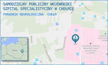 PORADNIA NEUROLOGICZNA - SAMODZIELNY PUBLICZNY WOJEWÓDZKI SZPITAL SPECJALISTYCZNY W CHEŁMIE - SZPITALNA 53 B,  CHEŁM
