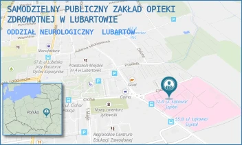 ODDZIAŁ NEUROLOGICZNY - SAMODZIELNY PUBLICZNY ZAKŁAD OPIEKI ZDROWOTNEJ W LUBARTOWIE - CICHA 14,  LUBARTÓW