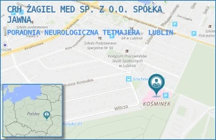 PORADNIA NEUROLOGICZNA TETMAJERA - CRH ŻAGIEL MED SP. Z O.O. SPÓŁKA JAWNA - TETMAJERA 21,  LUBLIN