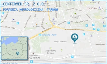 PORADNIA NEUROLOGICZNA - CENTERMED SP. Z O.O. - UL. WOJCIECHA BANDROWSKIEGO 16A,  TARNÓW