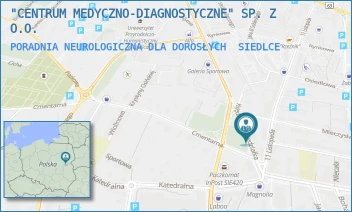 PORADNIA NEUROLOGICZNA DLA DOROSŁYCH - "CENTRUM MEDYCZNO-DIAGNOSTYCZNE" SP. Z O.O. - KSIĘDZA JANA NIEDZIAŁKA 14, SIEDLCE