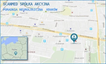 PORADNIA NEUROLOGICZNA - SCANMED SPÓŁKA AKCYJNA - UL. ARMII KRAJOWEJ 5,  KRAKÓW