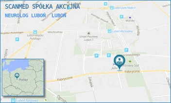 NEUROLOG LUBOŃ - SCANMED SPÓŁKA AKCYJNA - ŻEROMSKIEGO 1,  LUBOŃ