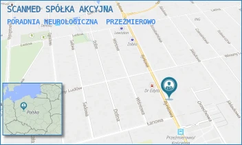 PORADNIA NEUROLOGICZNA - SCANMED SPÓŁKA AKCYJNA - RYNKOWA 63,  PRZEŹMIEROWO