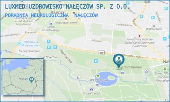 PORADNIA NEUROLOGICZNA - LUXMED-UZDROWISKO NAŁĘCZÓW SP. Z O.O. - KASZTANOWA 6,  NAŁĘCZÓW