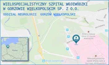ODDZIAŁ NEUROLOGII - WIELOSPECJALISTYCZNY SZPITAL WOJEWÓDZKI W GORZOWIE WIELKOPOLSKIM SP. Z O.O. - UL. JANA DEKERTA 1,  GORZÓW WIELKOPOLSKI