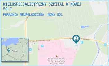 PORADNIA NEUROLOGICZNA - WIELOSPECJALISTYCZNY SZPITAL W NOWEJ SOLI - UL. CHAŁUBIŃSKIEGO 1,  NOWA SÓL