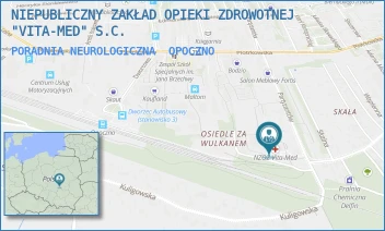 PORADNIA NEUROLOGICZNA - NIEPUBLICZNY ZAKŁAD OPIEKI ZDROWOTNEJ "VITA-MED" S.C. - UL. PARTYZANTÓW 1A,  OPOCZNO