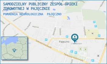 PORADNIA NEUROLOGICZNA - SAMODZIELNY PUBLICZNY ZESPÓŁ OPIEKI ZDROWOTNEJ W PAJĘCZNIE - UL. WIŚNIOWA 26,  PAJĘCZNO