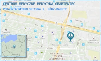 PORADNIA NEUROLOGICZNA 2 - CENTRUM MEDYCZNE MEDYCYNA GRABIENIEC - UL. GRABIENIEC 13,  ŁÓDŹ-BAŁUTY
