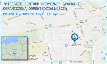 PORADNIA NEUROLOGICZNA - "MIEJSKIE CENTRUM MEDYCZNE" SPÓŁKA Z OGRANICZONĄ ODPOWIEDZIALNOŚCIĄ - UL. 9 MAJA 2,  LIBIĄŻ
