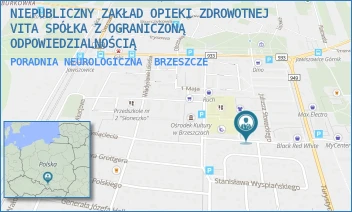 PORADNIA NEUROLOGICZNA - NIEPUBLICZNY ZAKŁAD OPIEKI ZDROWOTNEJ "VITA" SPÓŁKA ZOGRANICZONĄ ODPOWIEDZIALNOŚCIĄ - UL. PIŁSUDSKIEGO 6,  BRZESZCZE