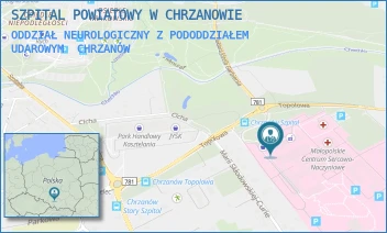 ODDZIAŁ NEUROLOGICZNY Z PODODDZIAŁEM UDAROWYM - SZPITAL POWIATOWY W CHRZANOWIE - UL. TOPOLOWA 16,  CHRZANÓW