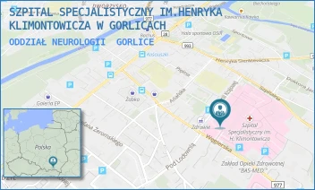 ODDZIAŁ NEUROLOGII - SZPITAL SPECJALISTYCZNY IM.HENRYKA KLIMONTOWICZA W GORLICACH - UL. WĘGIERSKA 21,  GORLICE