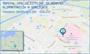 PORADNIA NEUROLOGICZNA - SZPITAL SPECJALISTYCZNY IM.HENRYKA KLIMONTOWICZA W GORLICACH - UL. WĘGIERSKA 21,  GORLICE