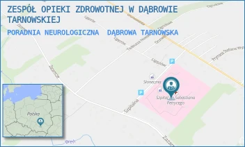PORADNIA NEUROLOGICZNA - ZESPÓŁ OPIEKI ZDROWOTNEJ W DĄBROWIE TARNOWSKIEJ - UL. SZPITALNA 1,  DĄBROWA TARNOWSKA