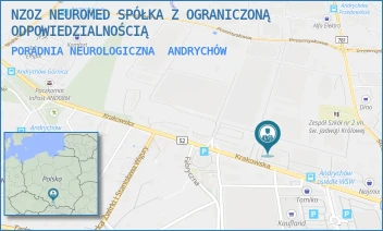 PORADNIA NEUROLOGICZNA - NZOZ NEUROMED SPÓŁKA Z OGRANICZONĄ ODPOWIEDZIALNOŚCIĄ - UL. KRAKOWSKA 140A, ANDRYCHÓW